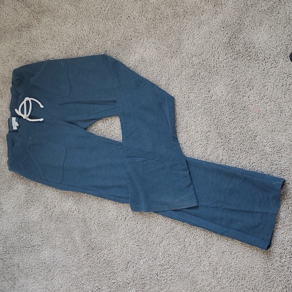 Series Flared Drawstring Sweats with Pockets.